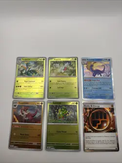 Pokemon TCG Perfect Order 6x Holo/Rev Holo Cards NM Condition - Image 1