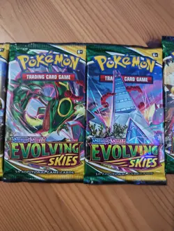 Pokemon TCG: Sword & Shield - Evolving Skies Booster Pack (Contains 10 Cards) x6 820650808777 - Image 3