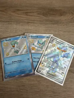 Pokemon TCG Set of 9 Black Star Promo Cards Paldean Fates - Image 1