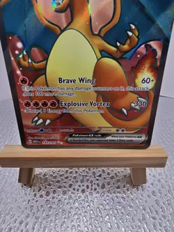 Pokemon TCG Charizard EX Scarlet Violet Card 151 183/165 NM/M Condition - Image 2