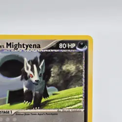 Pokemon TCG Team Aqua's Mightyena 30/95 Team Magma vs Aqua Uncommon Card LP - Image 4