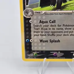 Pokemon TCG Team Aqua's Mightyena 30/95 Team Magma vs Aqua Uncommon Card LP - Image 5