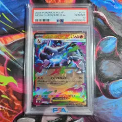PSA 10 Mega Charizard X ex RR 013/080 Inferno X M2 2025 Pokemon Card Japanese - Image 1