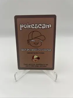 Pokescam by Dot Punwell Burnoligarch Charizard Holo Rare Fan Art Card #3 - Image 2