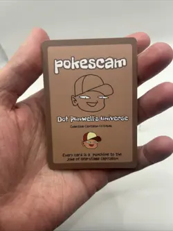 Pokescam by Dot Punwell Burnoligarch Charizard Holo Rare Fan Art Card #3 - Image 5