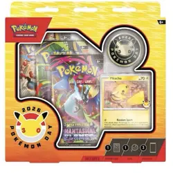 Pokemon TCG Day 2026 Exclusive Box Pikachu Promo Card & Boosters English - Image 1