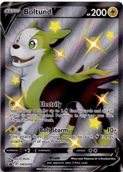 Boltund V SWSH085 SWSH: Sword & Shield Promo Cards Holo - Image 1
