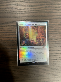Sword of Truth and Justice (Foil Secret Lair Promo) NM - Image 1
