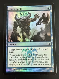 FOIL Dizzy Spell #43/306 MTG Ravnica: City of Guilds Common NM English - Image 1