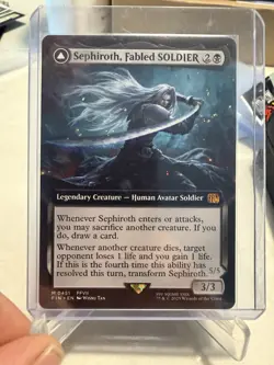 Sephiroth, Fabled SOLDIER (Regular) MTG Final Fantasy #0115 - Image 1