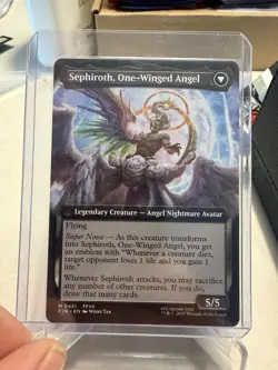 Sephiroth, Fabled SOLDIER (Regular) MTG Final Fantasy #0115 - Image 2