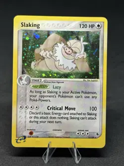 Pokemon Slaking 12/109 Ruby and Sapphire Holo - Image 1
