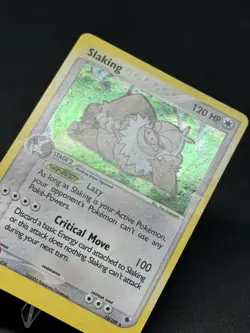Pokemon Slaking 12/109 Ruby and Sapphire Holo - Image 3