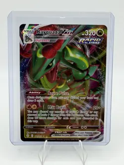 Pokemon TCG Rayquaza VMAX 111/203 Evolving Skies Ultra Rare Holo 320 HP - Image 1