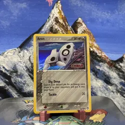 Aron - 42/108 Pokemon Power Keepers - Reverse Holo / Stamped ✨ Kamiya Art - Image 1