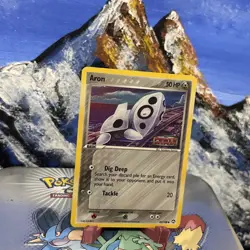 Aron - 42/108 Pokemon Power Keepers - Reverse Holo / Stamped ✨ Kamiya Art - Image 2