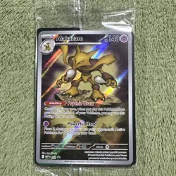Pokemon TCG Alakazam 009 Mega Evolutions ETB Promo NM Sealed - Image 1