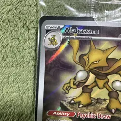 Pokemon TCG Alakazam 009 Mega Evolutions ETB Promo NM Sealed - Image 5