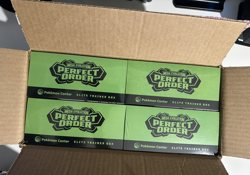 x24 Pokemon Center Perfect Order Elite Trainer Box ETB x6 Unsealed Case - Image 1