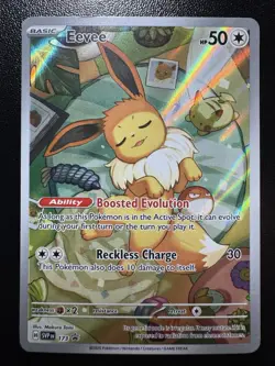 Pokemon Eevee 173 Sv: Scarlet & Violet Promo Holo Basic 2025 LP - Image 1