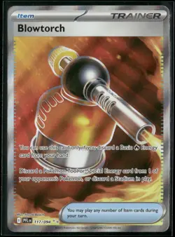 ✰ BLOWTORCH 117/094 ULTRA RARE PHANTASMAL FLAMES POKEMON ✰ LP - Image 2