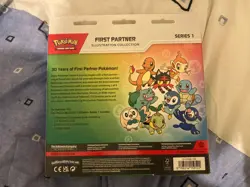 First Partner Illustration Collection - Pokemon Series 1 2026 in hand - Image 2
