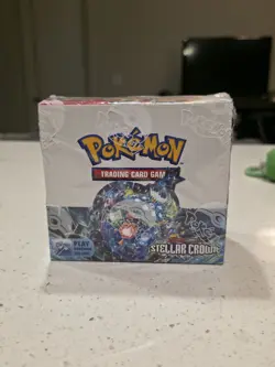 Pokemon Scarlet & Violet Stellar Crown Booster Box - Factory Sealed - Image 1