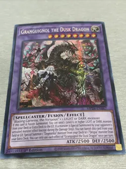 Yu-Gi-Oh! TCG Granguignol the Dusk Dragon MP24-EN067 Prismatic Secret Rare NM/M - Image 2