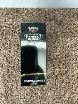 New Pokemon TCG Mega Evolution Perfect Order Booster Bundle 6 Packs Sealed - Image 3
