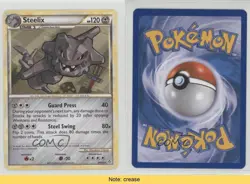 Steelix Pokemon HeartGold & SoulSilver Unleashed #24 2010 READ 2f4 - Image 3