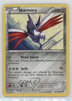 Skarmory Pokemon Black & White Boundaries Crossed #96 - Image 1
