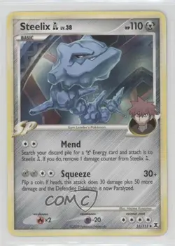 Steelix GL Pokemon Platinum Rising Rivals #51 2009 - Image 1