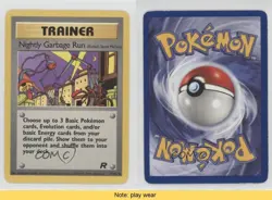 Nightly Garbage Run Pokemon Team Rocket #77 2000 READ 2f4 - Image 3