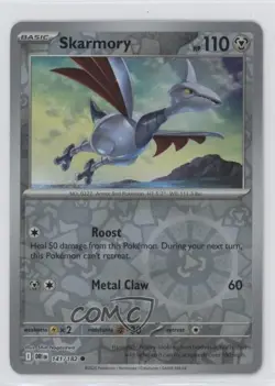 Skarmory Reverse Foil Pokemon Destined Rivals (DRI) #141 - Image 1