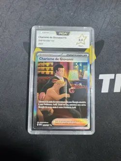 CHARISME DE GIOVANNI FULL ART - POKEMON 204/165 EV3.5 151 PCA 9.5 NEUF FR - Image 1