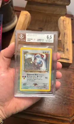 Pokemon LUGIA Neo Genesis - 1st Edition ERROR CASE | English BGS 6.5 - Image 1