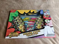 Pokemon TCG Ascended Heroes Premium Poster Collection Mega Gardevoir EX - Image 1
