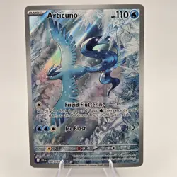 Articuno 161/159 Journey Together Holo Pokemon Illustration Rare NEAR MINT - Image 1