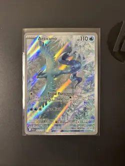 2025 Pokemon SV Journey Together - JTG EN #161/159 Articuno Illustration Rare NM - Image 3