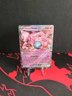 Team Rocket's Mewtwo ex 205 Sv: Scarlet & Violet Promo Cards Holo - Image 1