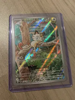 Pokemon Card TCG - Meowth 106/094 Mega Evolution: Phantasmal Flames IR - Image 1