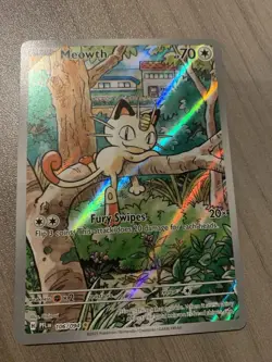 Pokemon Card TCG - Meowth 106/094 Mega Evolution: Phantasmal Flames IR - Image 2