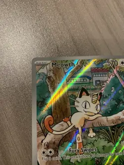 Pokemon Card TCG - Meowth 106/094 Mega Evolution: Phantasmal Flames IR - Image 3