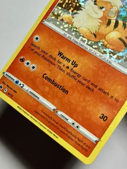 Growlithe 4/15 (MP) Confetti Holo McDonald’s Promo 2022 Pokemon Card TCG - Image 5