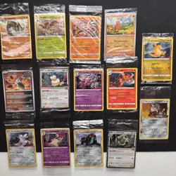 Sealed Pokemon Promo Card Lot - GameStop Stamped Cards TCG Groudon Dragonite ETC - Image 1