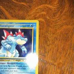 Pokemon Feraligatr Neo Genesis Holo Rare 1st Edition Card 4/111 100 HP Stage 2 - Image 3