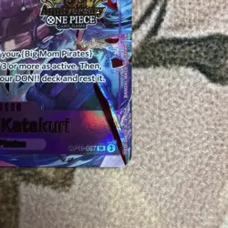 One Piece Card Game Charlotte Katakuri OP11-067 Japanese 3rd Anniversary English - Image 3