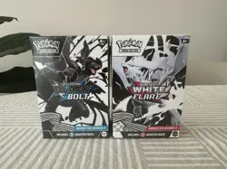 Pokemon TCG - Black Bolt and White Flare Booster Bundle Combo - Sealed ✅ - Image 1