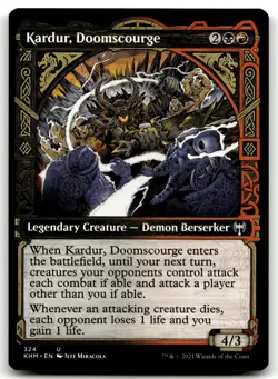MTG Kardur, Doomscourge (Showcase) U Kaldheim 324 LP - Image 1