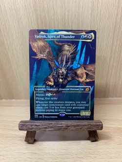 Showcase Vadrok Apex of Thunder - NM - IKO 308 MTG Magic The Gathering - Image 1